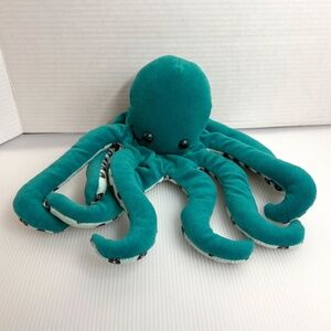 VTG Folkmanis Plush Octopus Hand Puppet 12" Soft Toy For Kids & Collectors